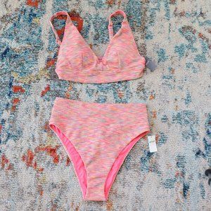 Aerie High-Waisted Bikini Set - M